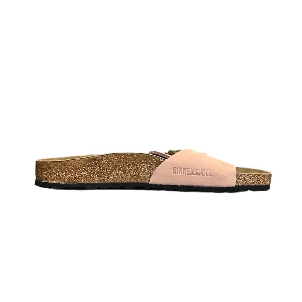 Birkenstock Madrid Big Buckle Women's Sandals Soft Pink 7 Leather Summer Spring - Picture 12 of 12